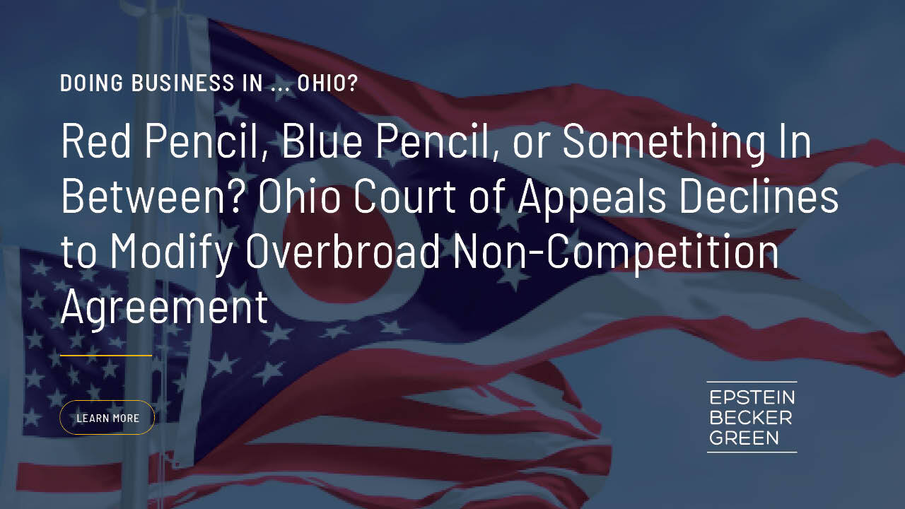 Red Pencil, Blue Pencil, or Something In Between? Ohio Court of Appeals